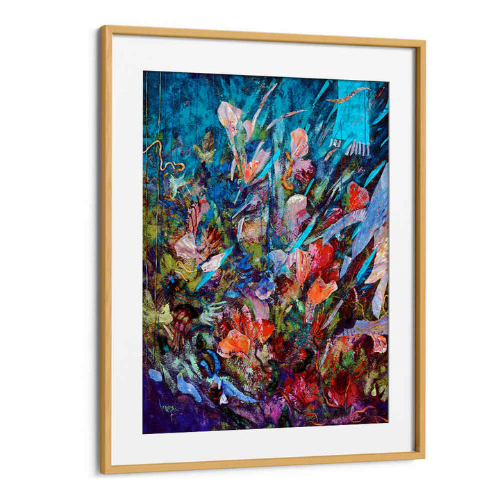 BURST OF BLOOMING LIGHT I  , ABSTRACT PAINTINGS
