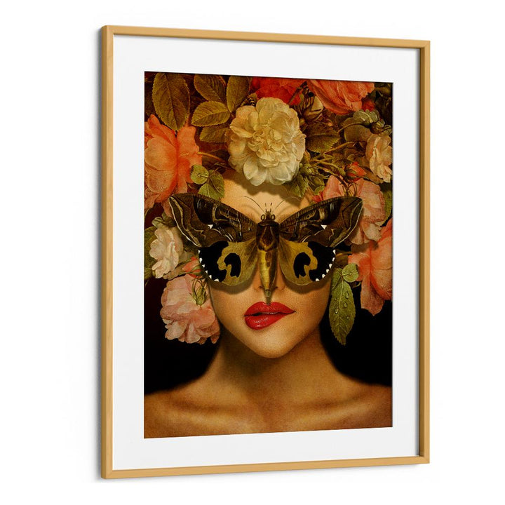 BUTTERFLY MASKED WOMAN