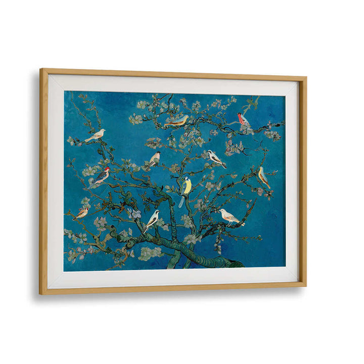 BIRDS IN BLOSSOM , ANIMAL PAINTINGS