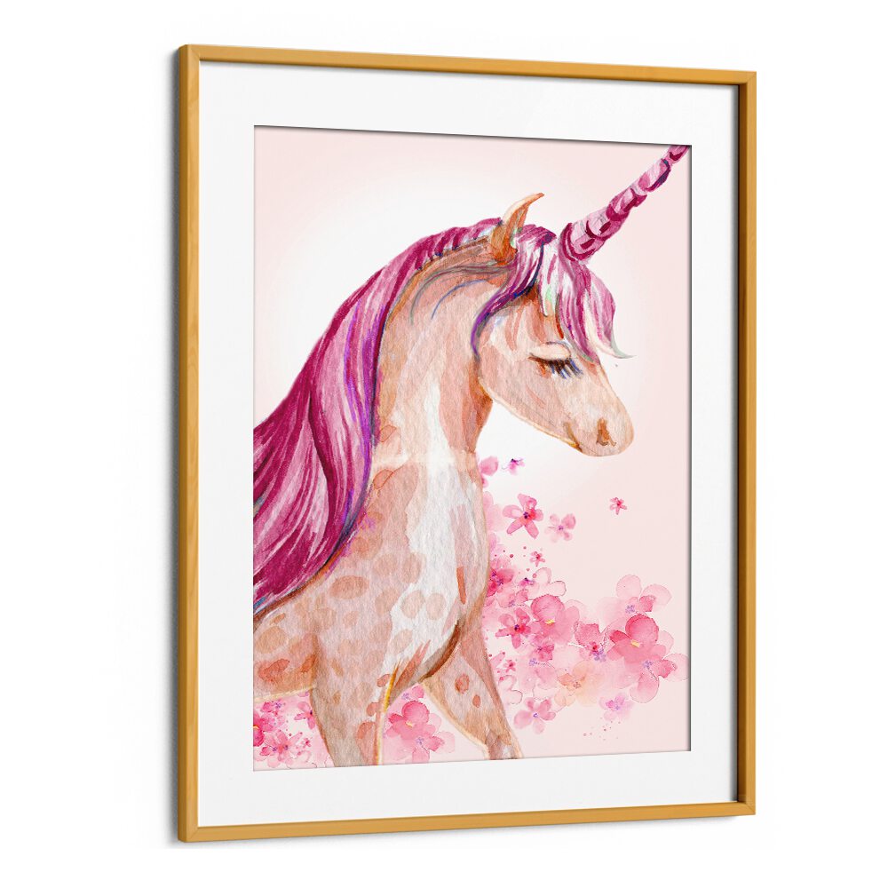 Vibrant BLOSSOM UNICORN, KIDS ROOM PAINTINGS add magic and imagination to your child's space with enchanting colors.