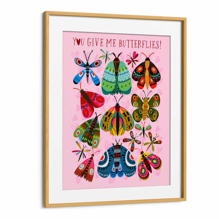 COLORFUL BUTTERFLY SYMPHONY , QUOTES & TYPOGRAPHY POSTERS