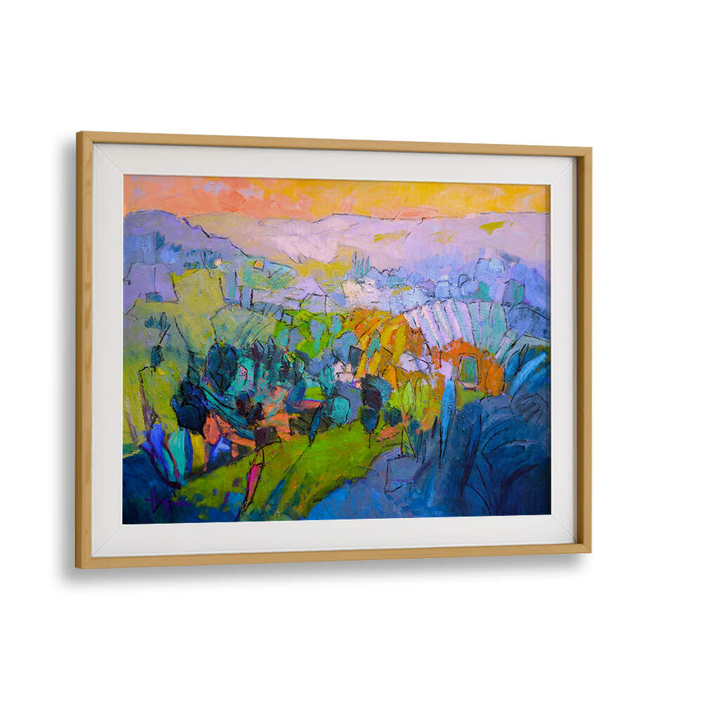 COLORFUL PANORAMA , LANDSCAPE PAINTINGS