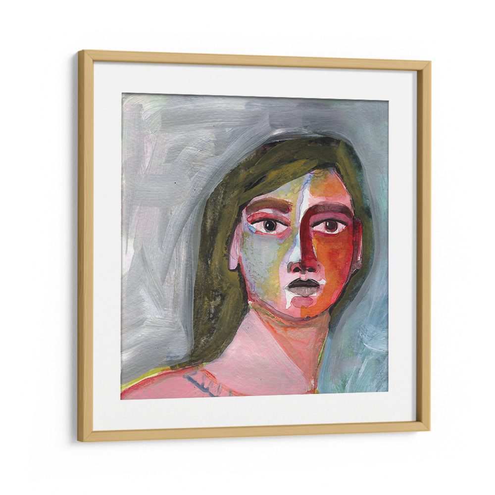 COLORFUL WOMAN PORTRAIT