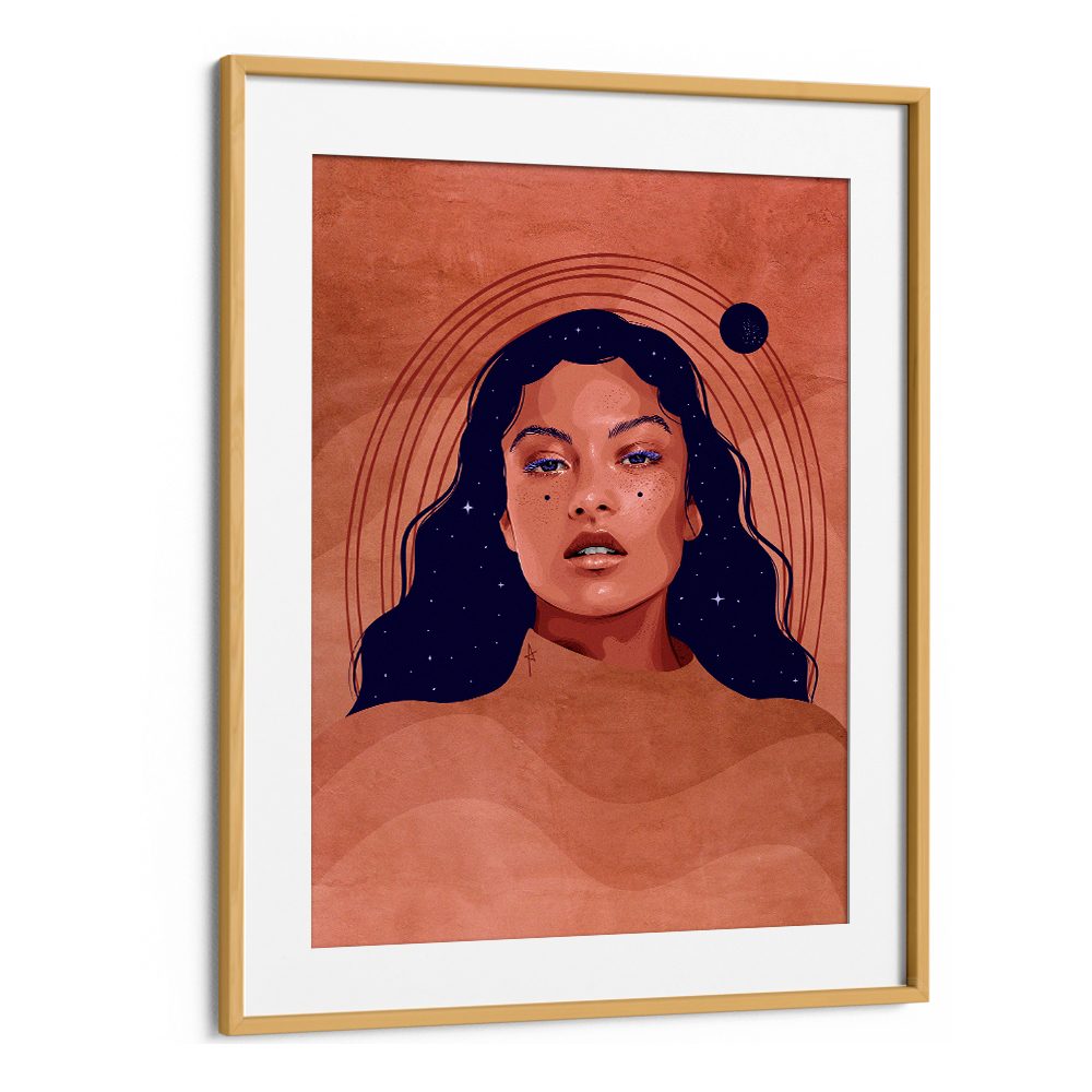 COSMIC WOMAN PORTRAIT
