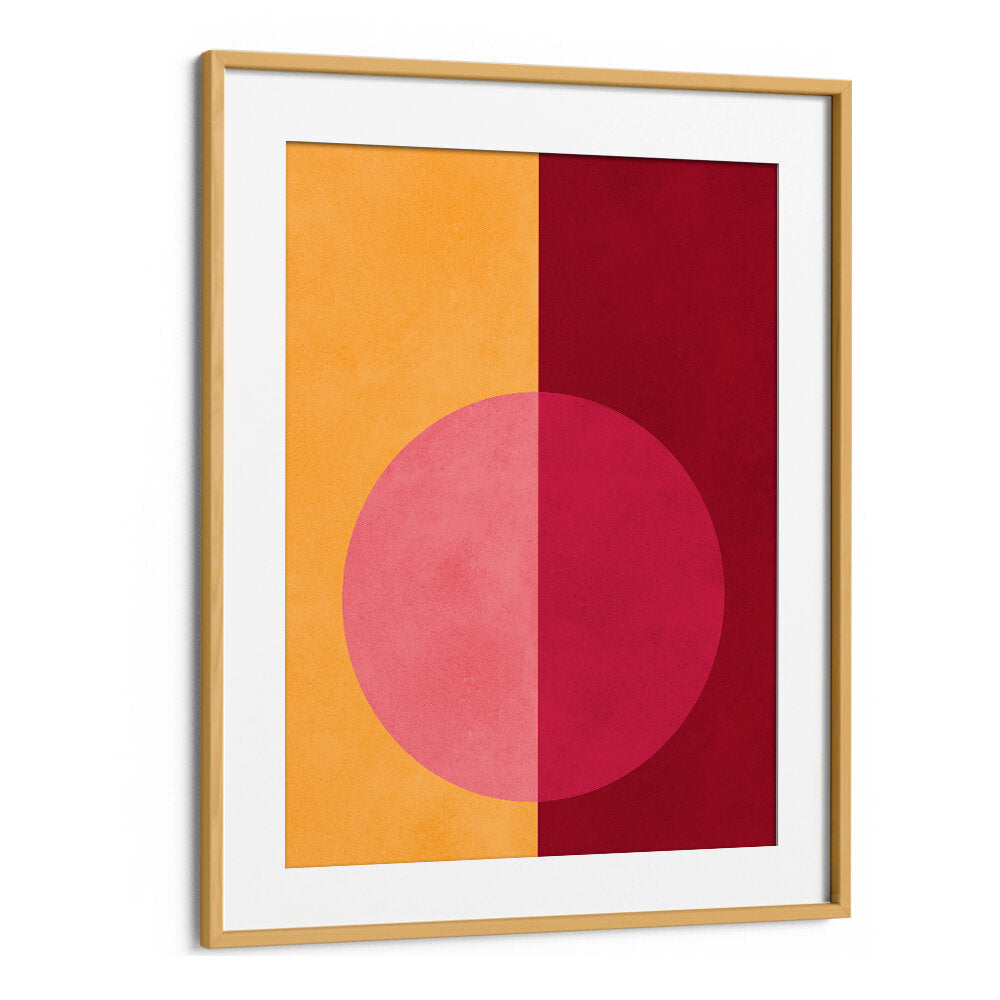 CRIMSON BALANCE , GEOMETRIC ART PRINTS