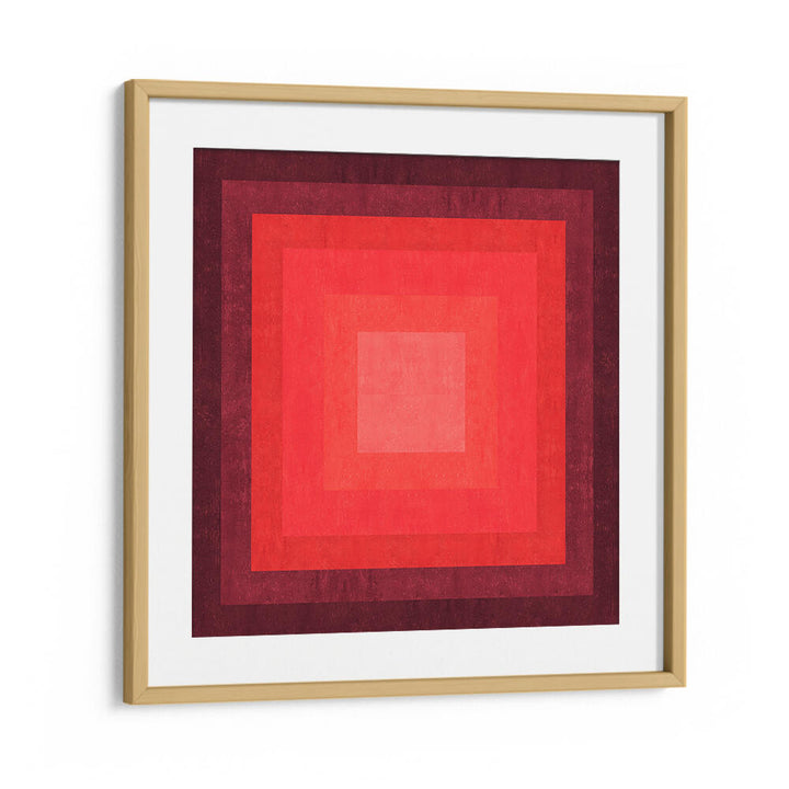 CRIMSON CONCENTRIC , GEOMETRIC ART PRINTS