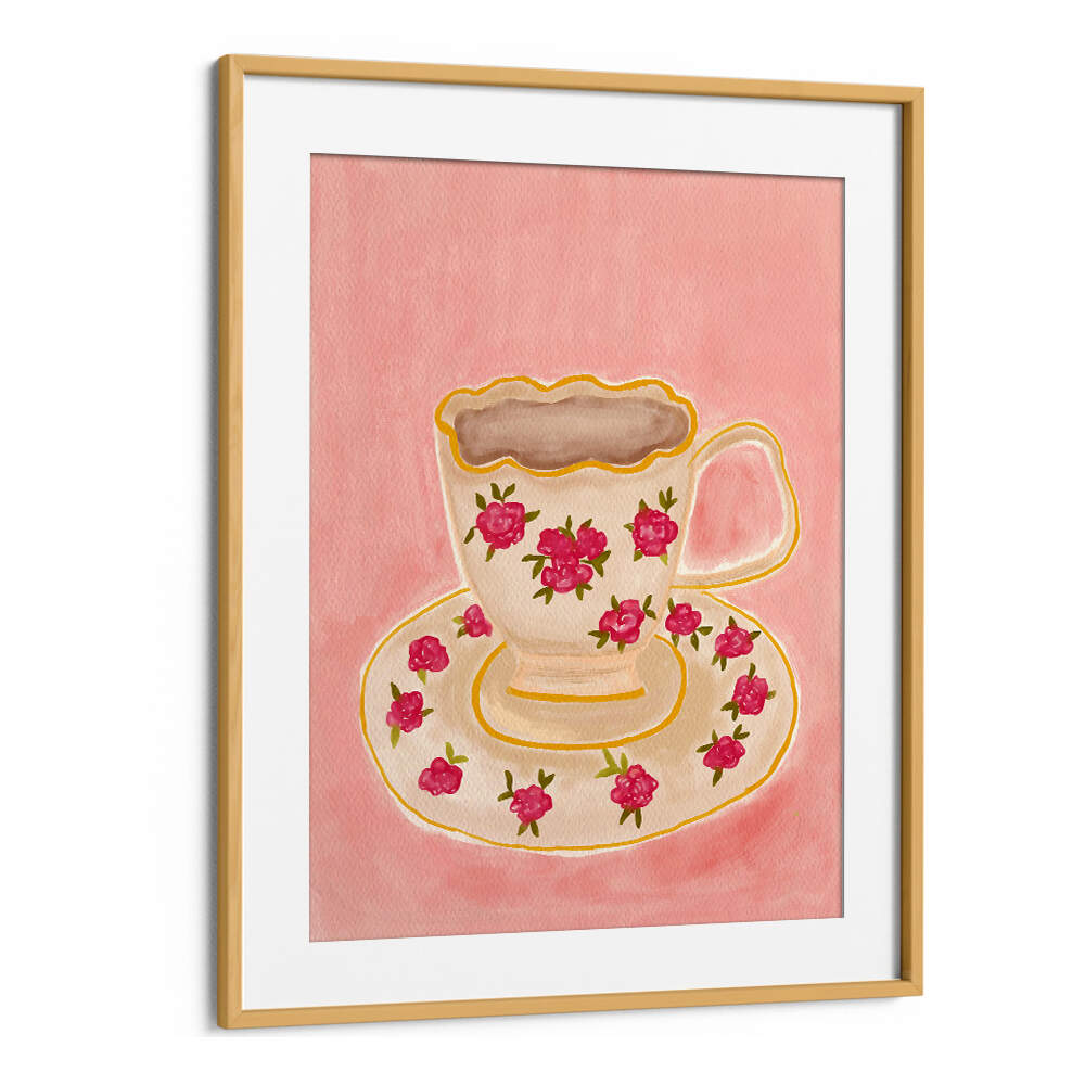 CUP OF WHITE TEA , KITCHEN POSTERS