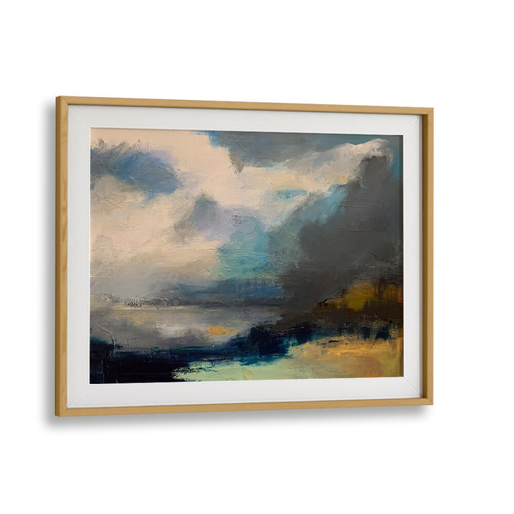 Captivating DRAMATIC CLOUDY SKY, LANDSCAPE PAINTINGS showcasing serene colors, perfect for enhancing your decor.