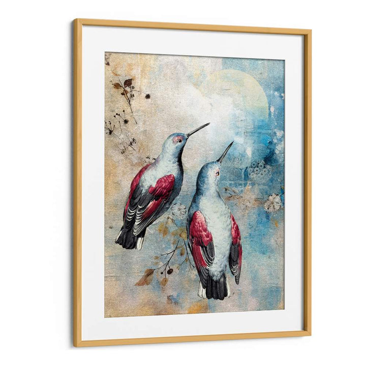 DREAMY HUMMINGBIRD PAIR
