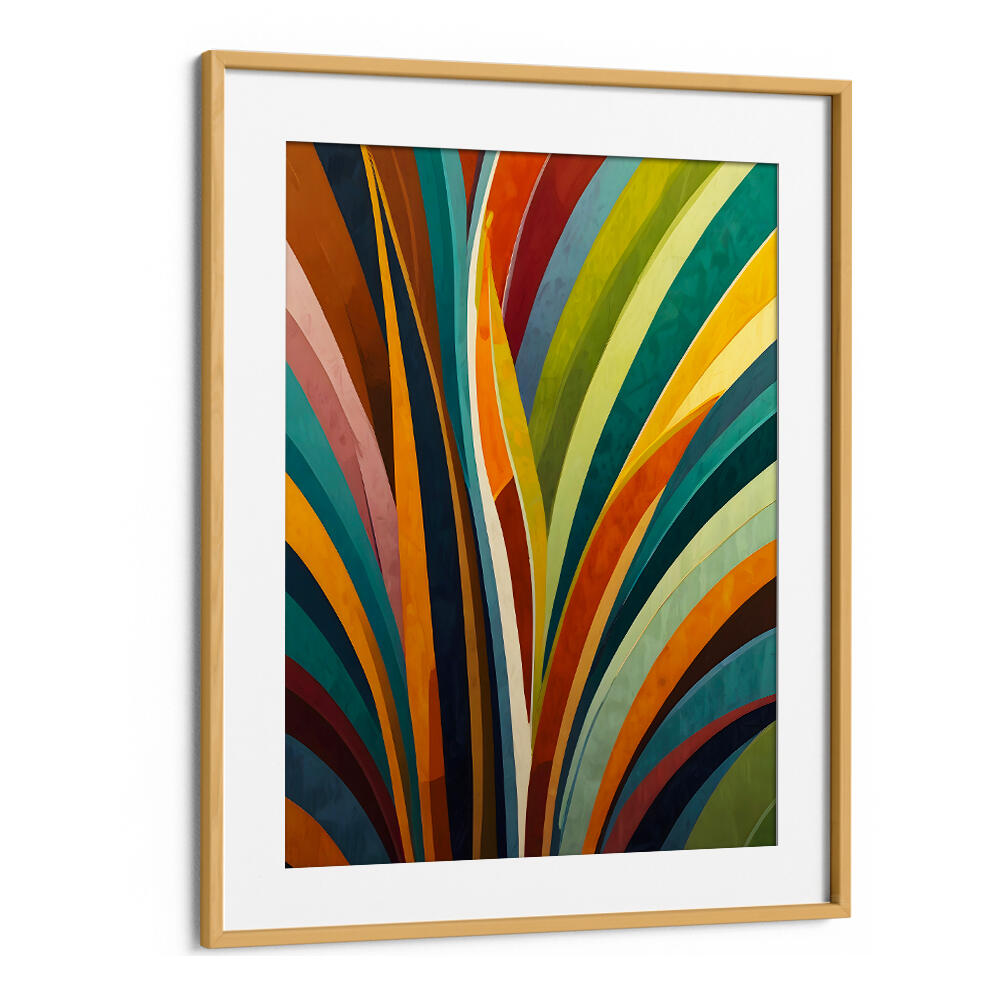 DANCING STRIPES IN COLOR , ORGANIC FORMS