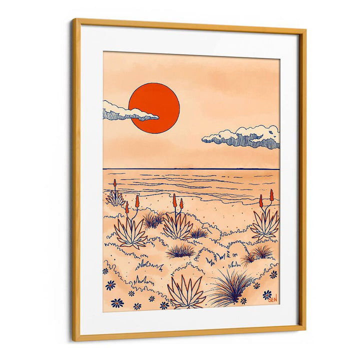 DUNES DREAM, LANDSCAPE PAINTINGS showcase serene dunes and vibrant sunsets, perfect for enhancing any living space.