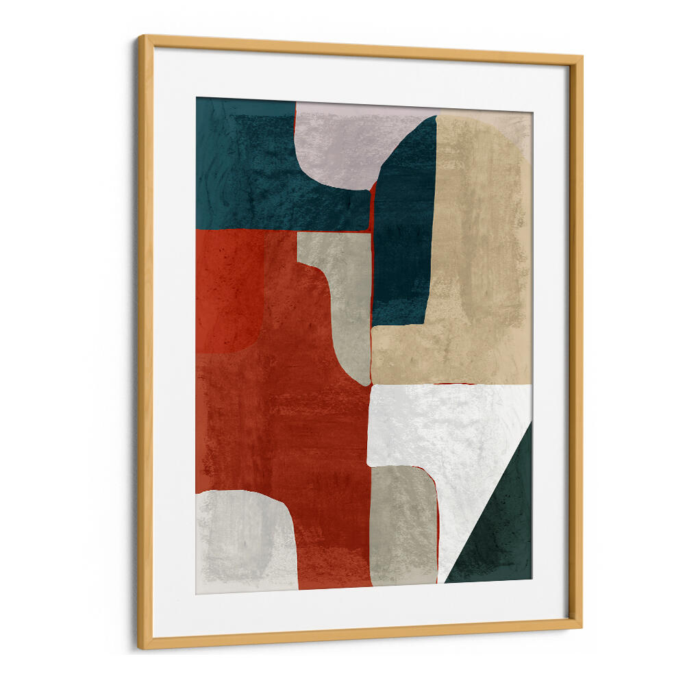 EARTH AND TIDE INTERLOCK , ABSTRACT PAINTINGS