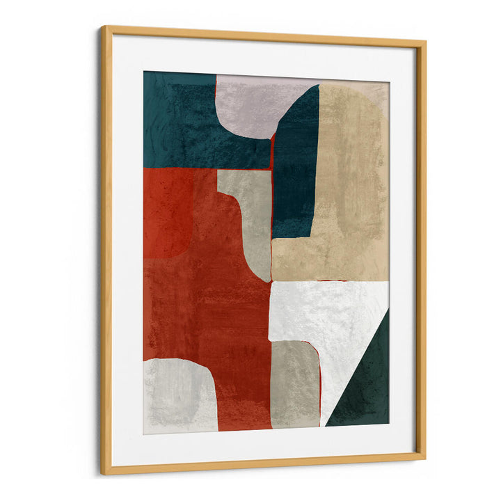 EARTH AND TIDE INTERLOCK , ABSTRACT PAINTINGS