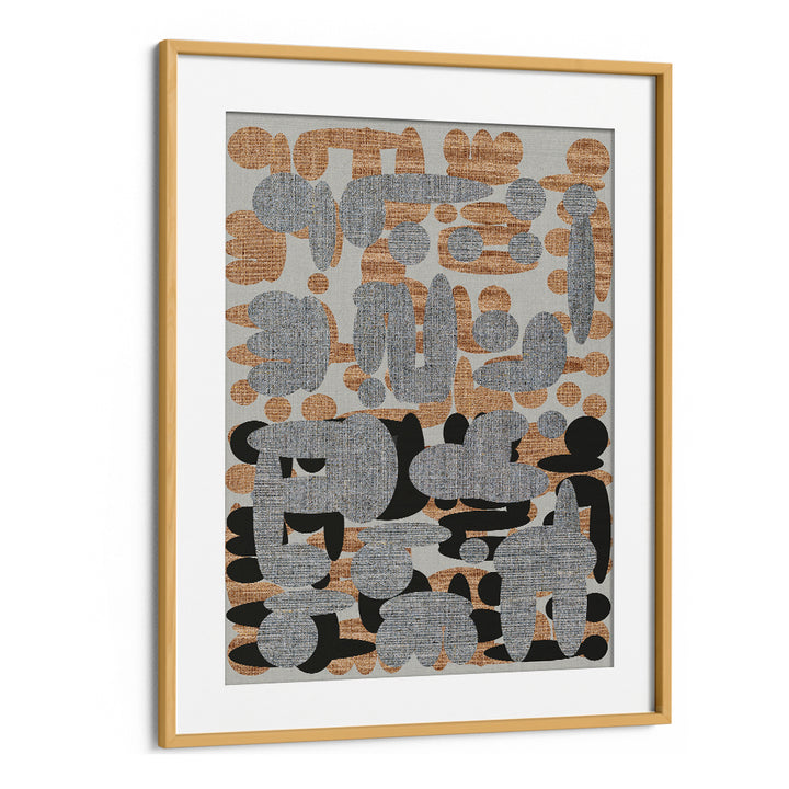 Sophisticated EBONY SHAPES III, ABSTRACT PAINTINGS, featuring elegant patterns and colors to elevate any space.