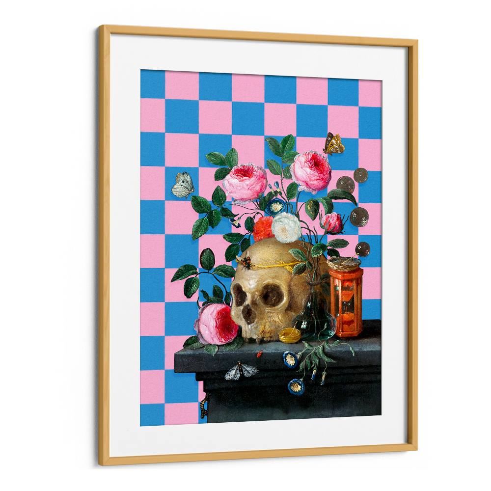 ECLECTIC SKULL AND ROSES