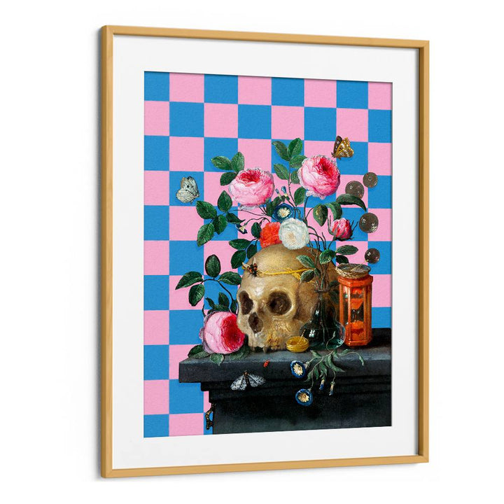 ECLECTIC SKULL AND ROSES