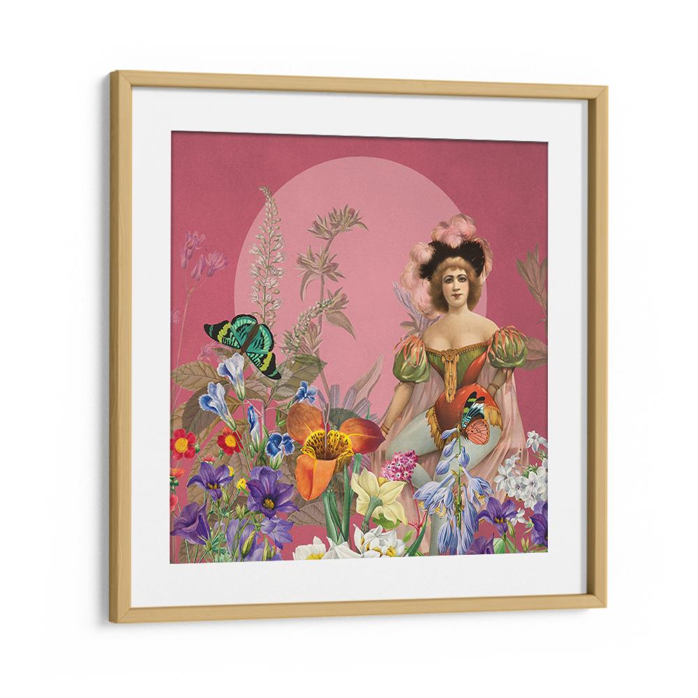ELEGANT FLORAL PORTRAIT