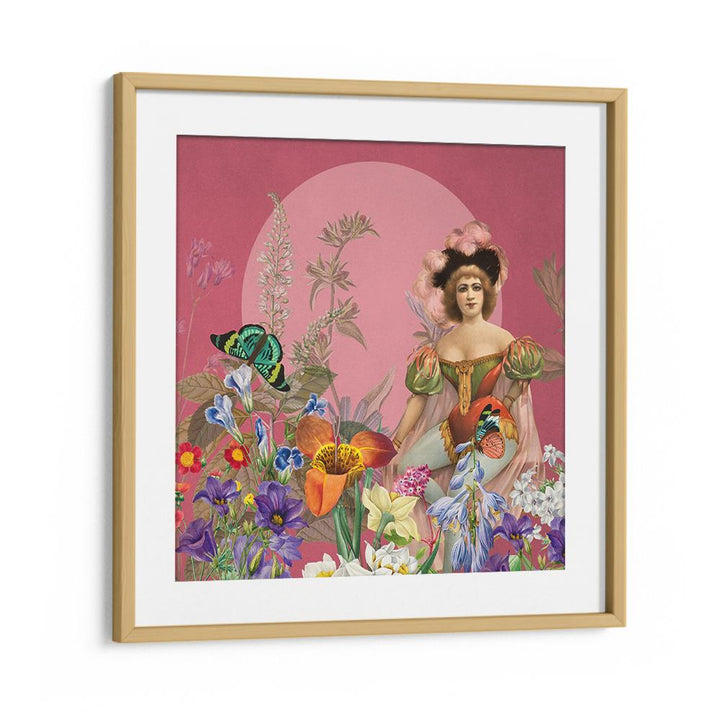 ELEGANT FLORAL PORTRAIT
