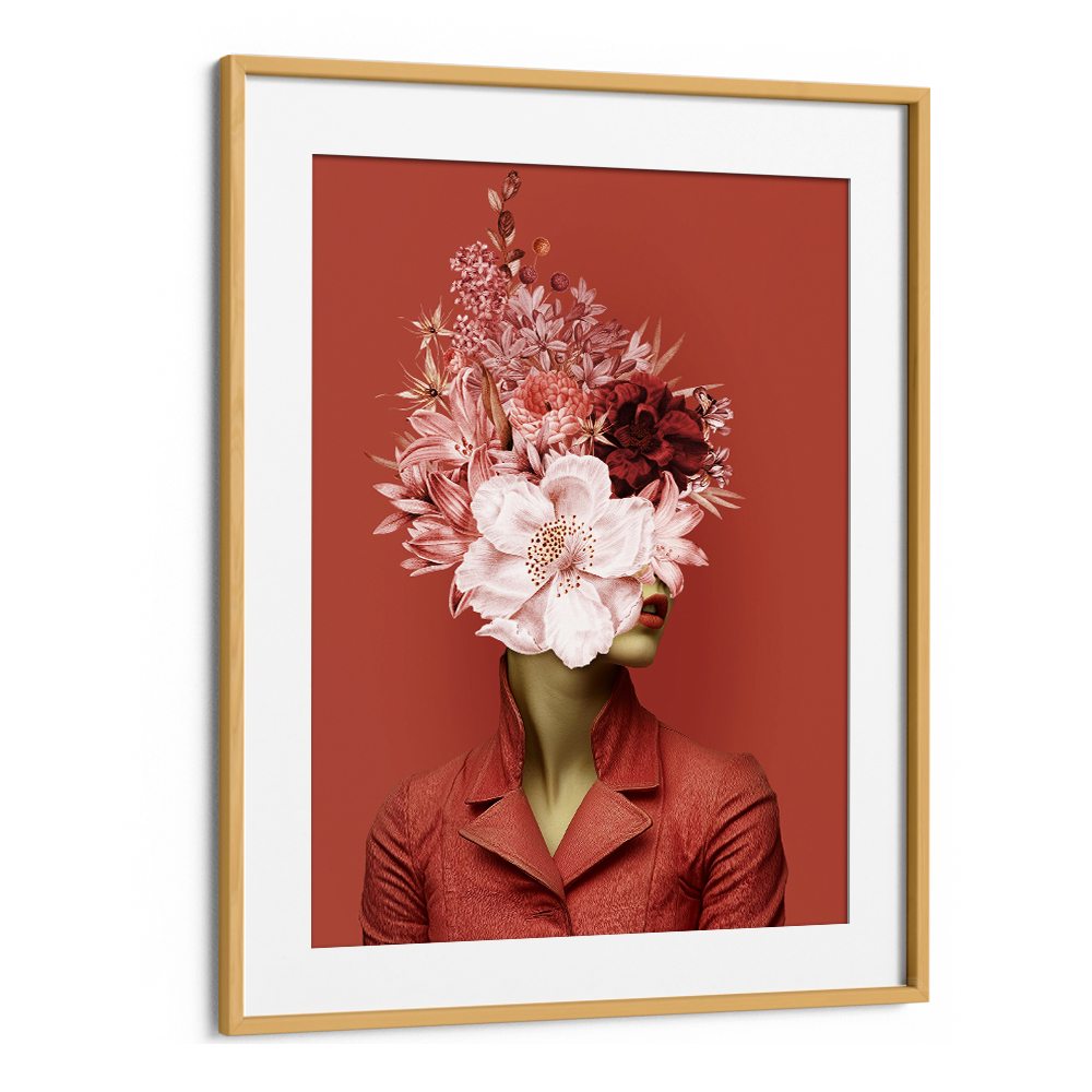 ELEGANT FLORAL PORTRAIT