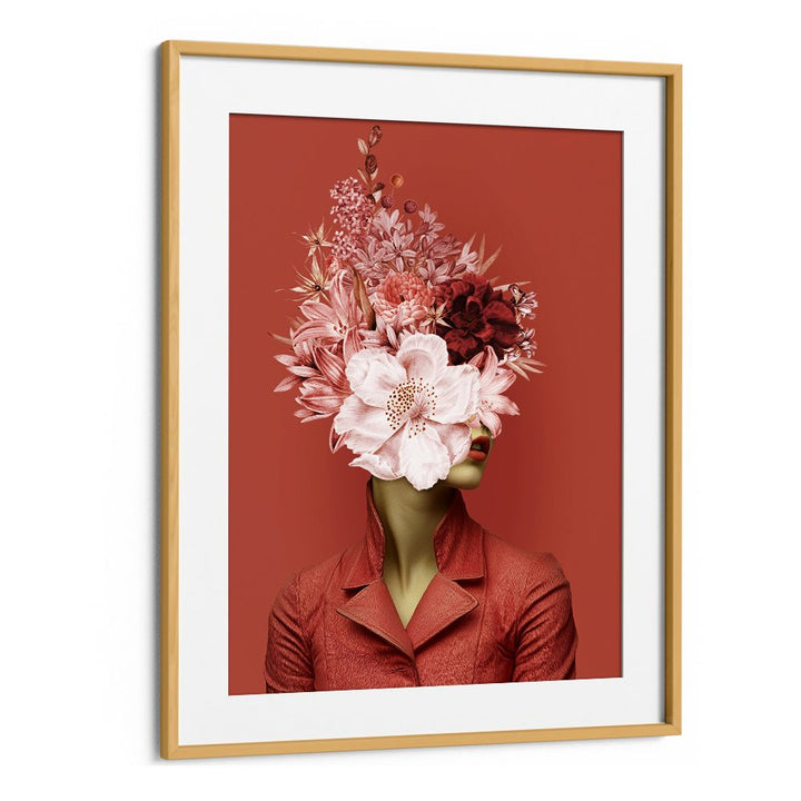 ELEGANT FLORAL PORTRAIT