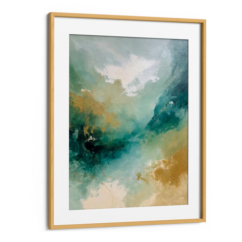 EMERALD SKIES , ABSTRACT PAINTINGS