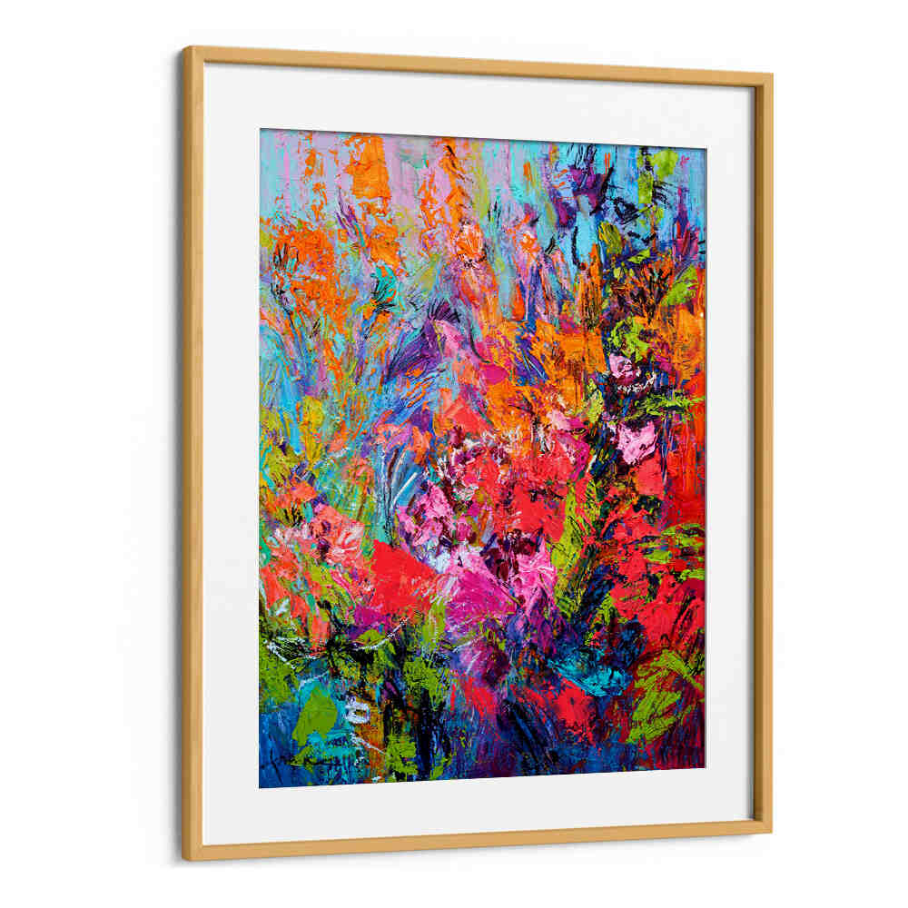 ETHEREAL BLOSSOM GLOW I , ABSTRACT PAINTINGS