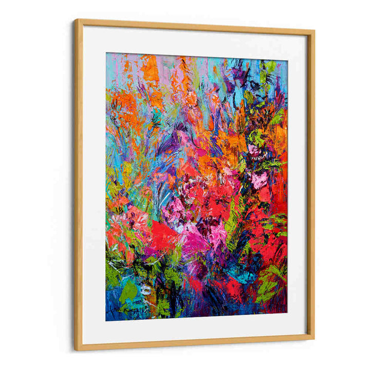 ETHEREAL BLOSSOM GLOW I , ABSTRACT PAINTINGS