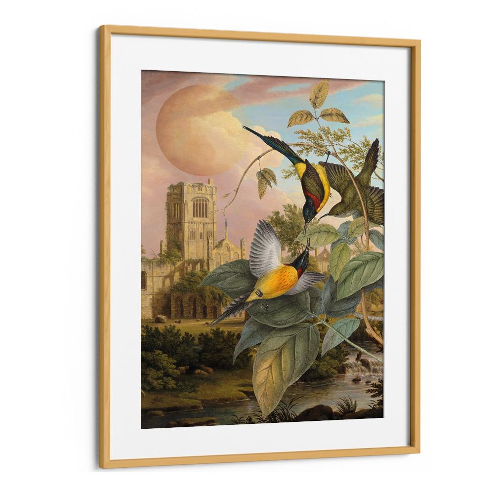 EXOTIC BIRDS PASTEL MOON