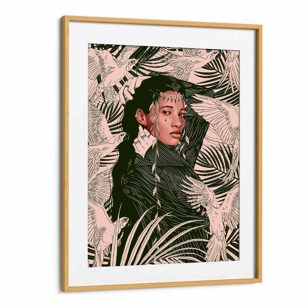 EXOTIC JUNGLE WOMAN