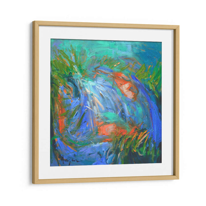 EXPRESSIONIST COLORFUL ABSTRACT VI , ABSTRACT PAINTINGS