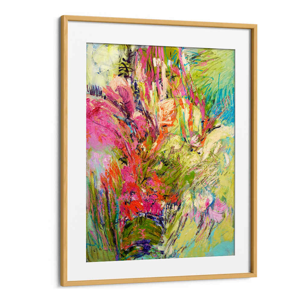 EXPRESSIONIST COLORFUL ABSTRACT IV , ABSTRACT PAINTINGS