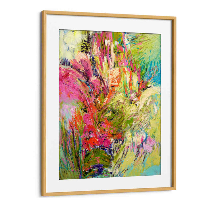 EXPRESSIONIST COLORFUL ABSTRACT IV , ABSTRACT PAINTINGS