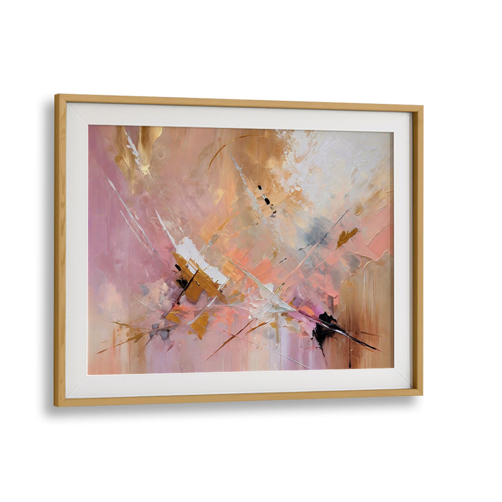 Vibrant EXPRESSIONIST PINK, ABSTRACT PAINTINGS enhance modern home décor with captivating artistry and style.
