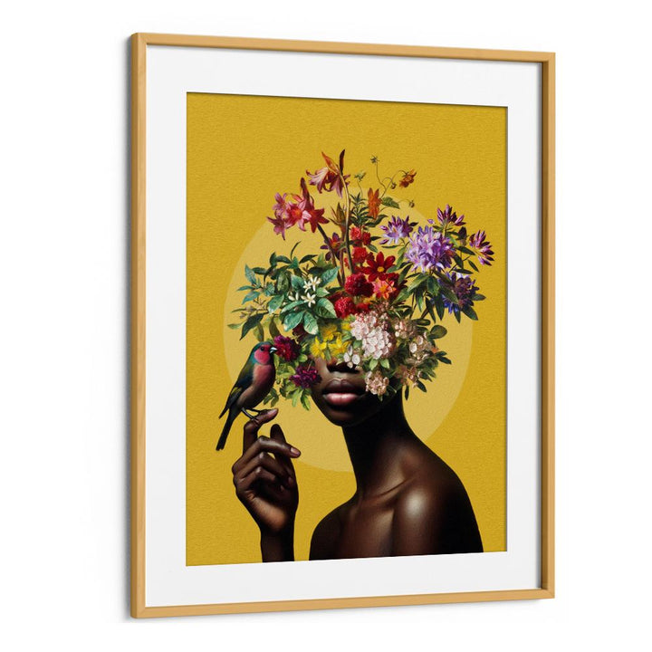 FLORAL DREAMER WITH BIRD