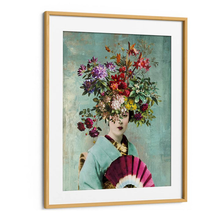 FLORAL GEISHA PORTRAIT