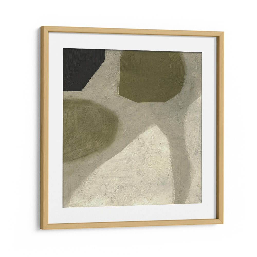 FORMS IN PALE , ABSTRACT PAINTINGS