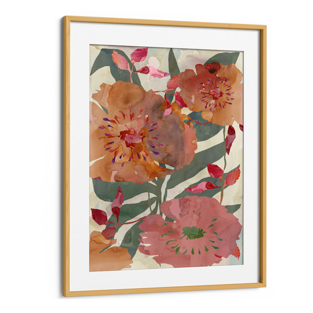 Elegant FREE SPIRIT FLORALS I, FLORAL FLOWER PAINTINGS showcasing vibrant colors to enhance any space.