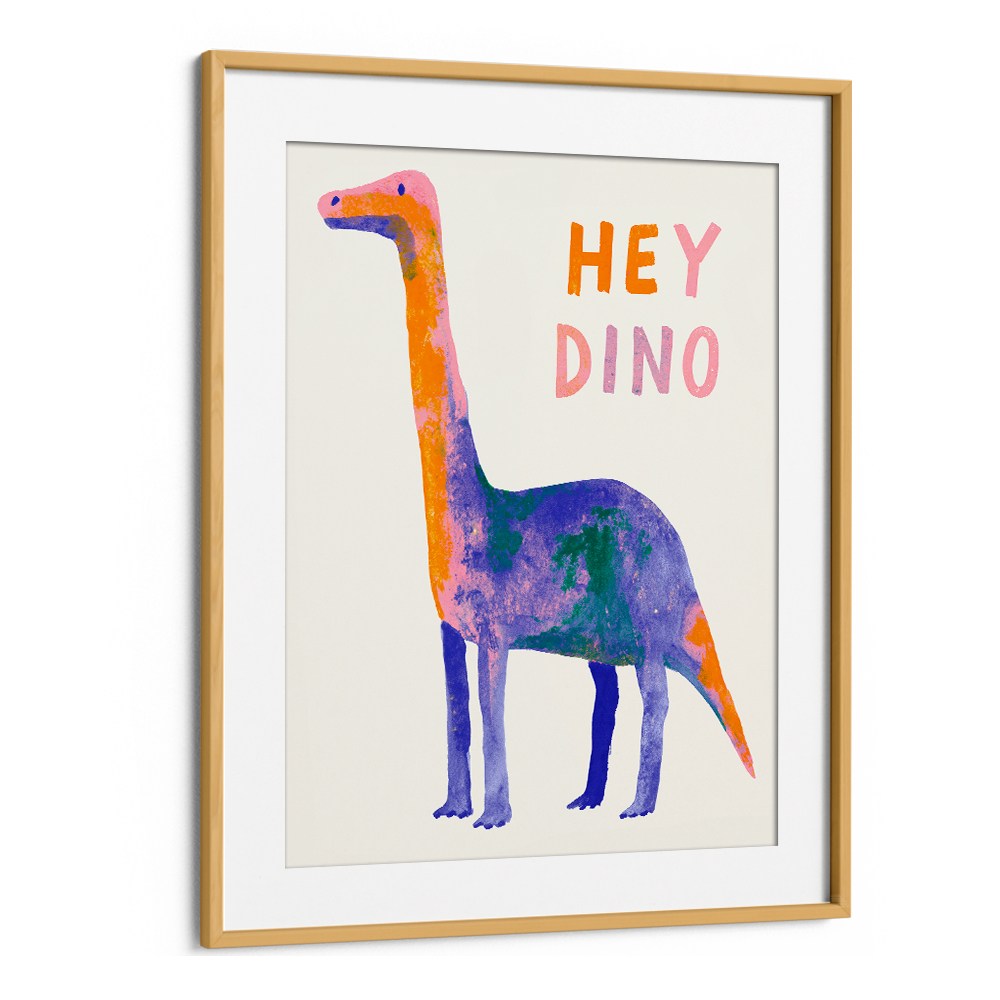 FRIENDLY COLORFUL DINO