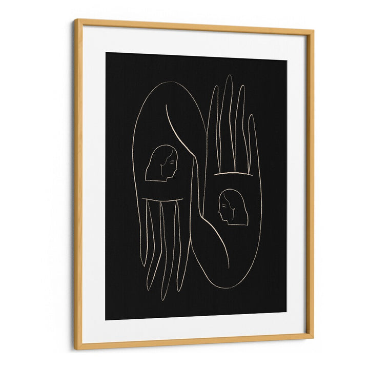 Elegant FRIENDLY HANDS, LINE ART PAINTINGS showcase unique designs for modern decor, perfect for any stylish space.