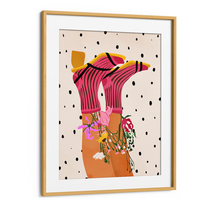 FLORAL STEP DELIGHT , FASHION POSTERS