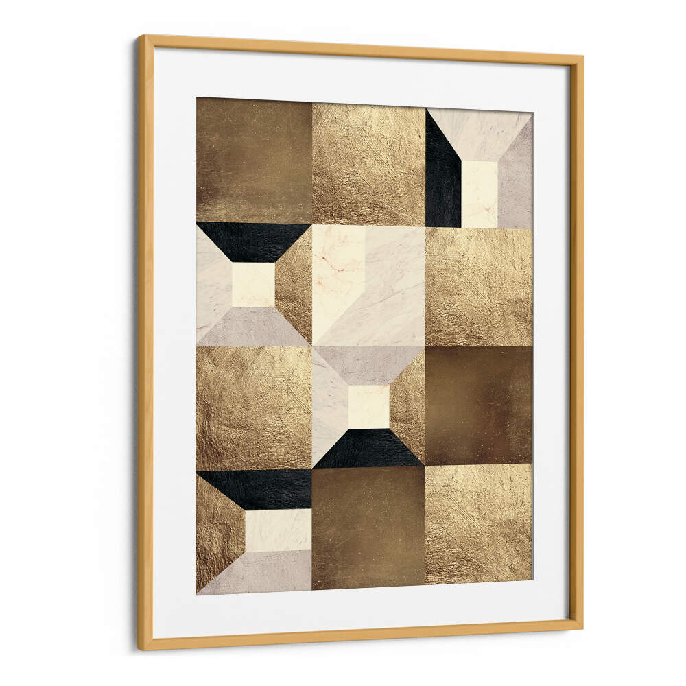 GEOMETRIC GOLD RHYTHM , GEOMETRIC ART PRINTS