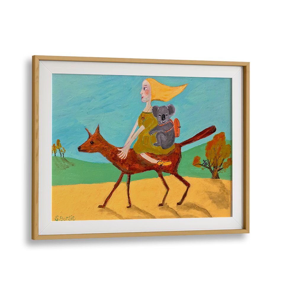GIRL KOALA DEER JOURNEY