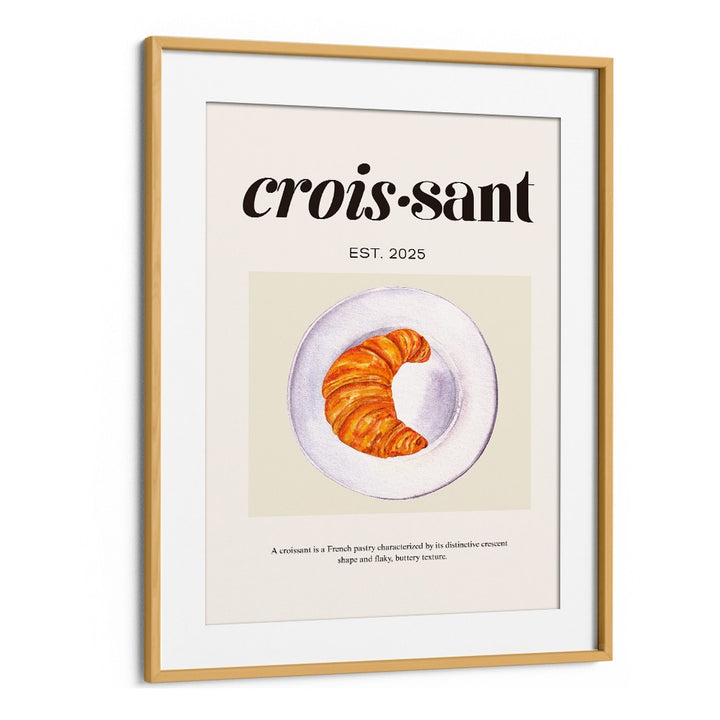 GOLDEN CROISSANT PLATE