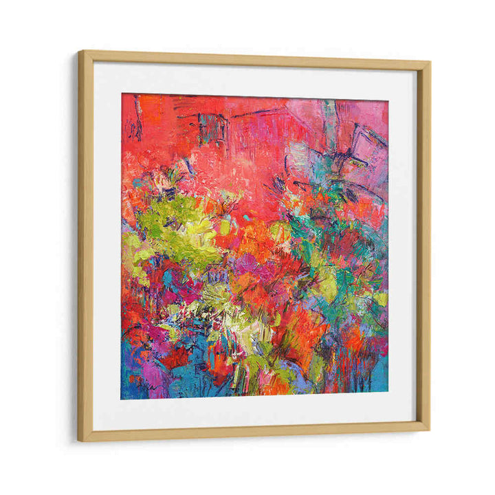 HAPPINESS SPROUTING , ABSTRACT PAINTINGS