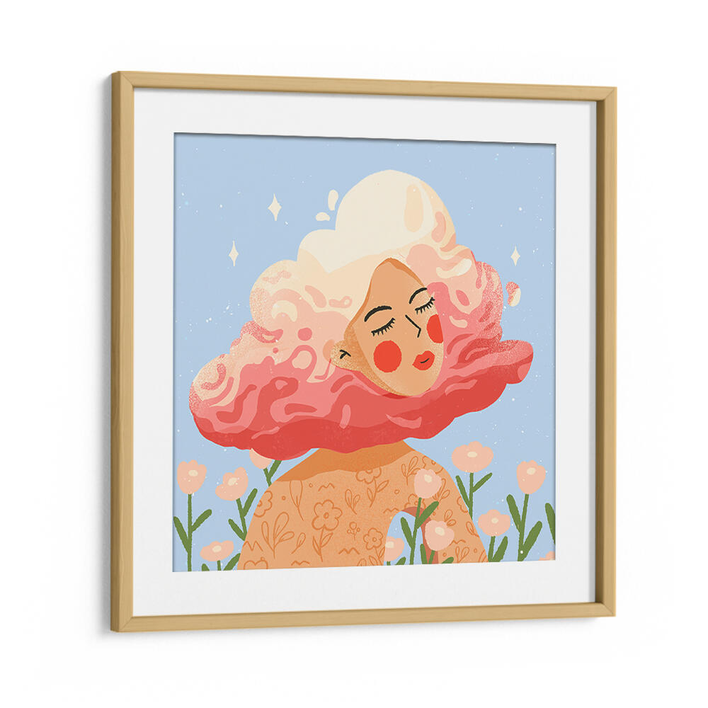 HEAD ON CLOUD , PORTRAITS & FIGURATIVE ILLUSTRATIONS