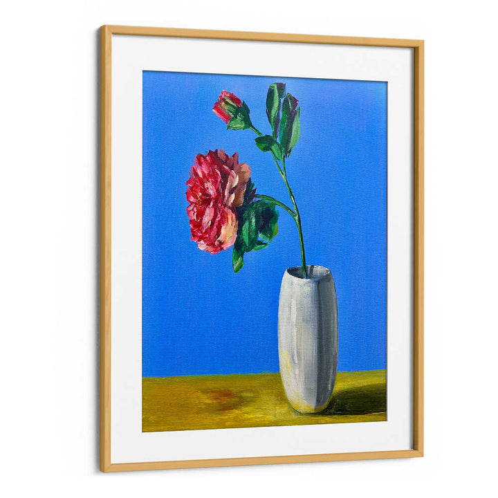 HIGH-CONTRAST PEONY PAINTING