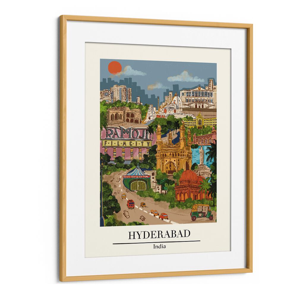 HYDERABAD - SAUMYA AGARWAL , TRAVEL POSTERS