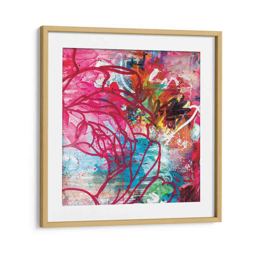 IN THE GARDEN , ABSTRACT PAINTINGS