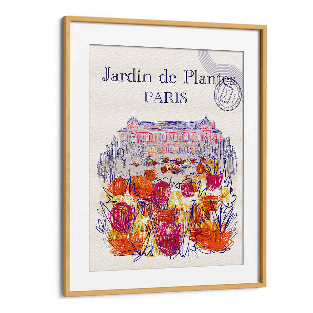 JARDIN DES PLANTES PARIS , TRAVEL POSTERS
