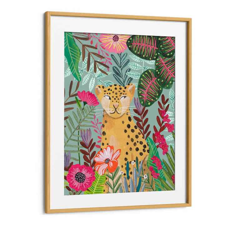 JUNGLE'S GENTLE GAZE , KIDS ROOM PAINTINGS